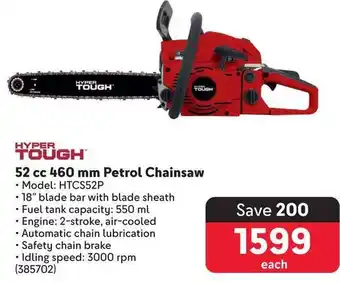 Makro 52 cc 460 mm Petrol Chainsaw offer