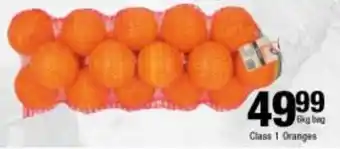 Checkers Class 1 Oranges offer