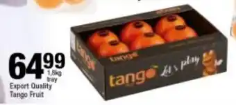 Checkers Export Quality Tango Fruit offer