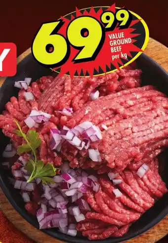 Shoprite VALUE GROUND BEEF per kg offer