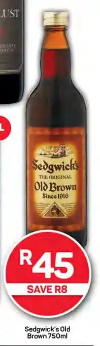 Pick n Pay Liquor Sedgwick's Old Brown 750ml offer