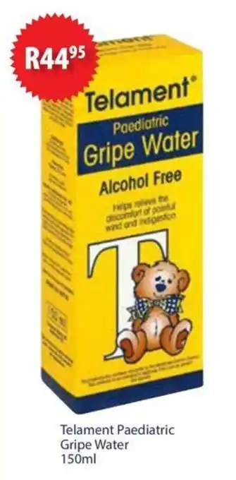 Alpha Pharm Telament Paediatric Gripe Water 150ml offer