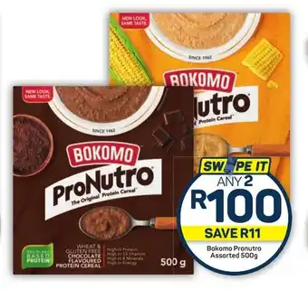 Pick n Pay Hypermarket Bokomo Pronutro Assorted 500g offer