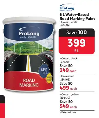 ProLong 5 L Water-Based Road Marking Paint