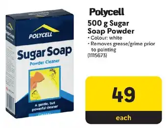 Makro Polycell 500 g Sugar Soap Powder offer