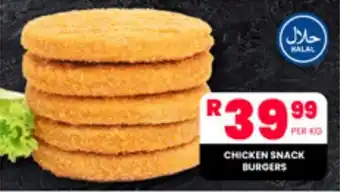 Take 'n Pay CHICKEN SNACK BURGERS offer