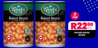 Take 'n Pay RHODES BAKED BEANS offer