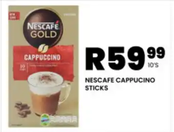 Take 'n Pay NESCAFE CAPPUCINO STICKS offer