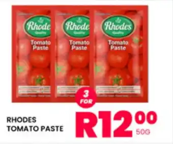 Take 'n Pay RHODES TOMATO PASTE offer