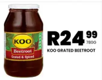 Take 'n Pay KOO GRATED BEETROOT offer