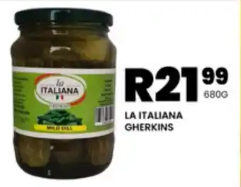 Take 'n Pay LA ITALIANA GHERKINS offer