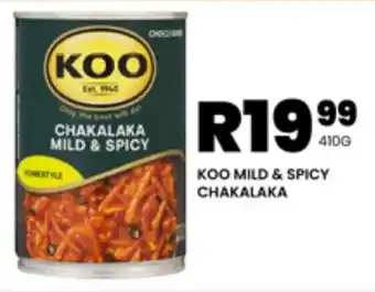 Take 'n Pay KOO MILD & SPICY CHAKALAKA offer