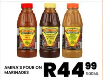 Take 'n Pay AMINA'S POUR ON MARINADES offer