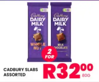 Take 'n Pay CADBURY SLABS ASSORTED offer