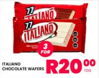 Take 'n Pay ITALIANO CHOCOLATE WAFERS offer