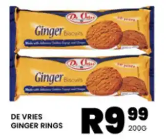 Take 'n Pay DE VRIES GINGER RINGS offer