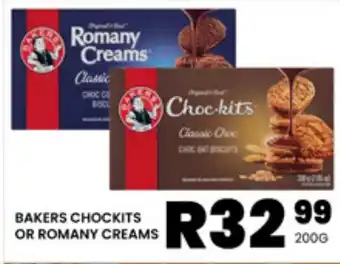 Take 'n Pay BAKERS CHOCKITS OR ROMANY CREAMS offer