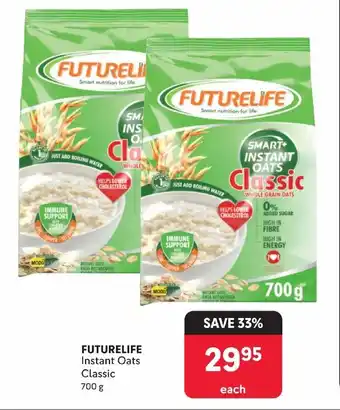 Makro FUTURELIFE Instant Oats Classic 700g offer
