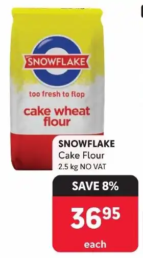 Makro SNOWFLAKE Cake Flour 2.5kg offer