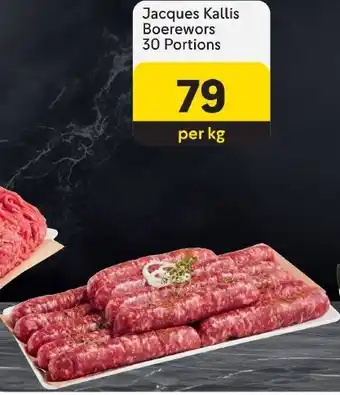 Makro Jacques Kallis Boerewors 30 Portions offer