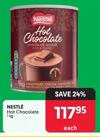 Makro NESTLÉ Hot Chocolate 1kg offer