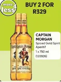 CAPTAIN MORGAN Spiced Gold Spirit Aperitif