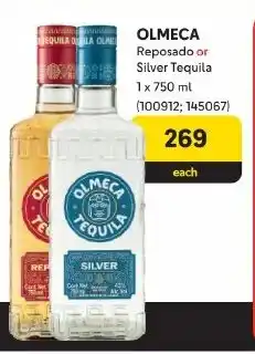 OLMECA Reposado or Silver Tequila