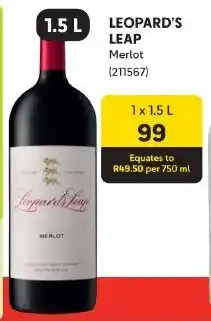 Makro LEOPARD'S LEAP Merlot offer