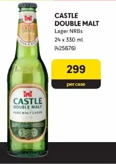 Makro CASTLE DOUBLE MALT Lager NRBs offer