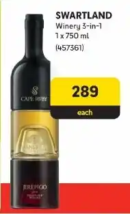Makro SWARTLAND Winery 3-in-1 offer