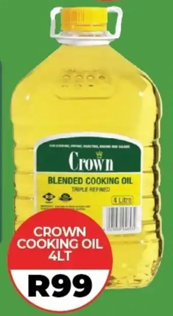 CROWN COOKING OIL 4LT