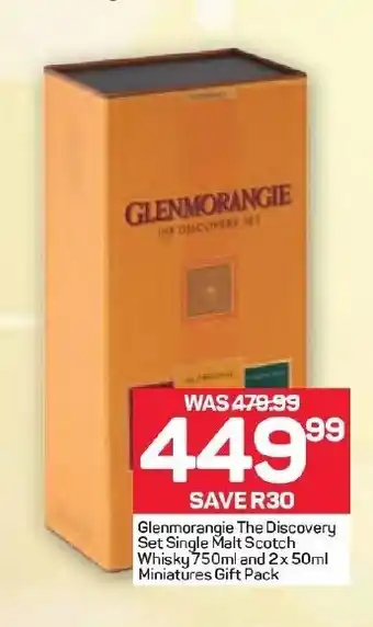 Glenmorangie The Discovery Set Single Malt Scotch Whisky 750ml and 2 x 50ml Miniatures Gift Pack