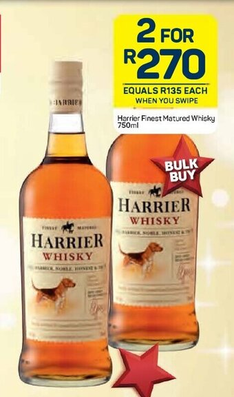 Harrier Finest Matured Whisky 750ml