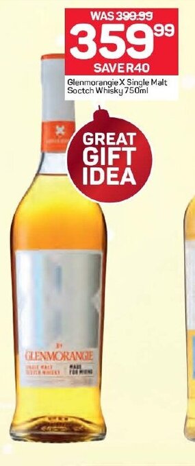 Pick n Pay Liquor Glenmorangie X Single Malt Scotch Whisky 750ml offer