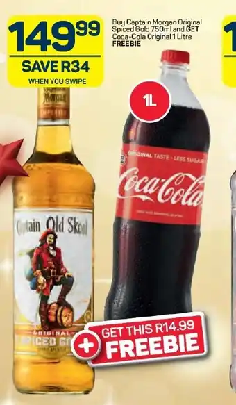 Pick n Pay Liquor Buy Captain Morgan Original Spiced Gold 750ml offer