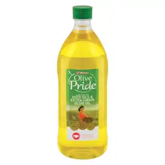 Pick n Pay Liquor Olive Pride Extra Virgin Olive & Seed Oil 1l offer