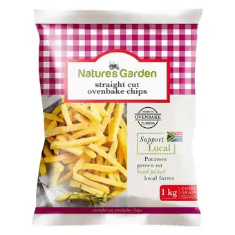 Natures Garden Straight Cut Ovenbake Chips 1kg