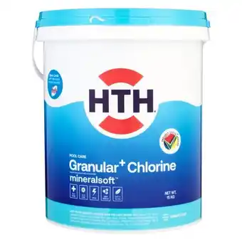 Pick n Pay Liquor HTH Granular & Mineralsoft Pool Chlorine 15kg offer