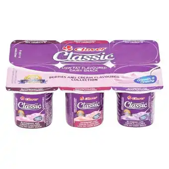 Pick n Pay Liquor Clover Classic Low Fat Smooth Berry Yoghurt 6 x 100g offer