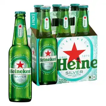 Pick n Pay Liquor Heineken Silver Beer NRB 6 x 330ml offer