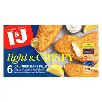 Pick n Pay Liquor I&J Light & Crispy Lemon Hake 500g offer