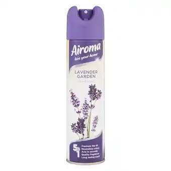 Pick n Pay Liquor Airoma Aerosol Lavender Garden 210ml offer