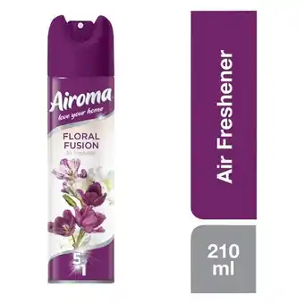 Pick n Pay Liquor Airoma Aerosol Floral Fusion 210ml offer