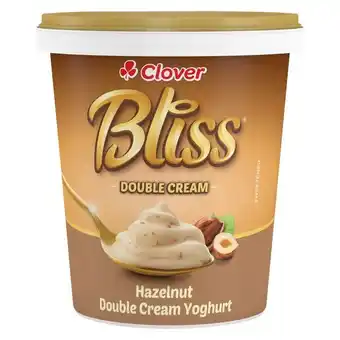 Pick n Pay Liquor Clover Bliss Double Cream Hazelnut Yoghurt 1kg offer