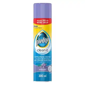 Pledge Multi Surface Cleaner Lavender 300ml