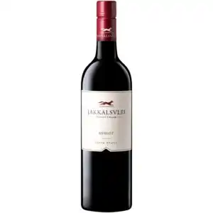 Shoprite Liquor Jakkalsvlei Merlot Red Wine Bottle 750ml offer