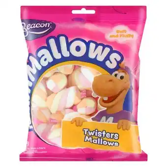 Pick n Pay Liquor Beacon Marshmallows Tasty Twisters 150g offer