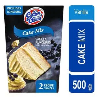 Pick n Pay Liquor Golden Cloud Vanilla Cake Mix with Icing 700g offer
