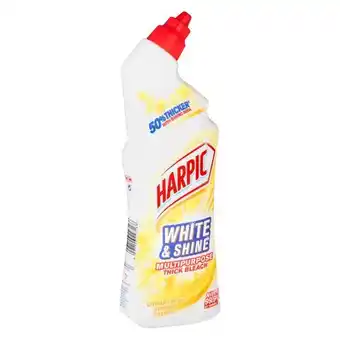 Pick n Pay Liquor Harpic Toilet Cleaner White & Shine Citrus 750ml offer