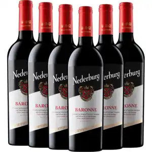 Shoprite Liquor Nederburg Baronne Red Wine Bottles 6 x 750ml offer